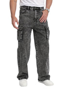 Men's Wide-Leg Cargo Pants